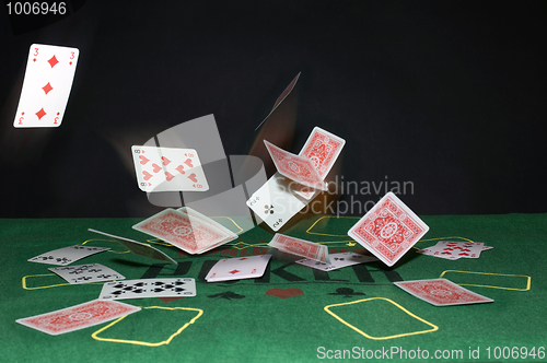 Image of Flying cards