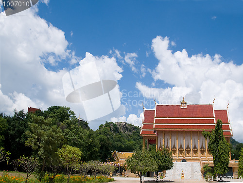 Image of Buddhist temple in Thailand