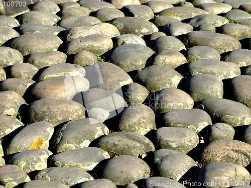 Image of Block pavement ground