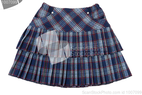 Image of Plaid feminine skirt