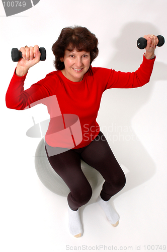 Image of working out