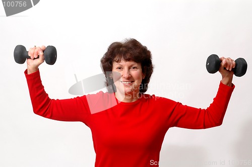 Image of working out