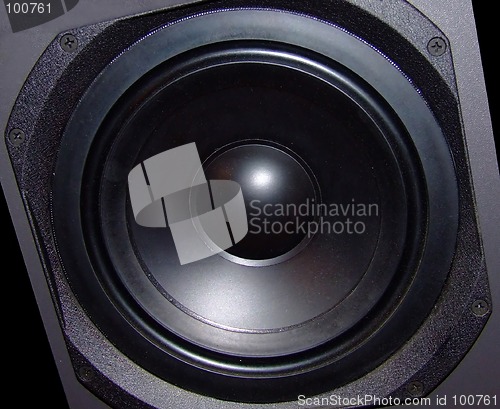 Image of Black Loudspeaker