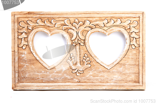 Image of Wooden frame for photo