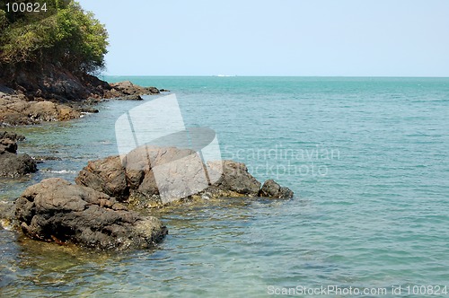 Image of Beach with big stones