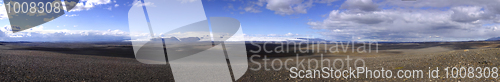 Image of Volcanic desert landscape