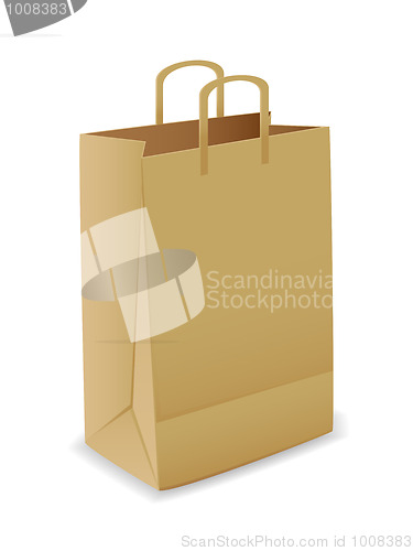 Image of Vector paper bag