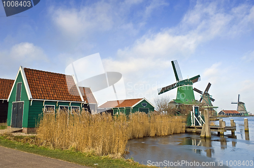 Image of Zaanse Schans Windmills