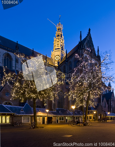 Image of Illuminated church