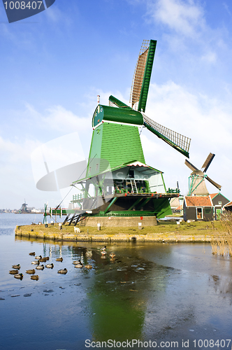 Image of Windmills in the Zaanse Schans