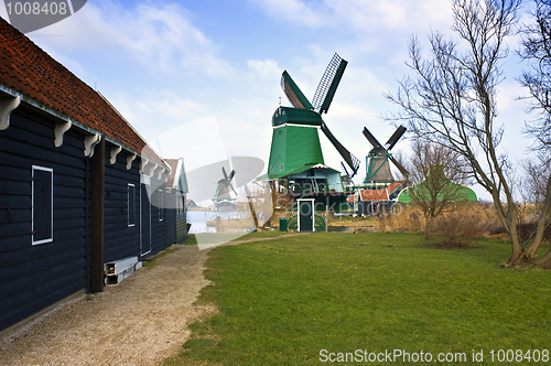 Image of Zaanse Schans Windmills