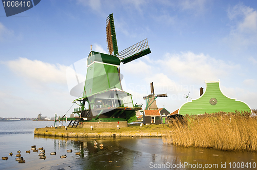 Image of Typical Dutch Saw Mill