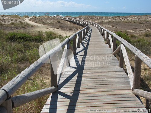 Image of Path to the beach