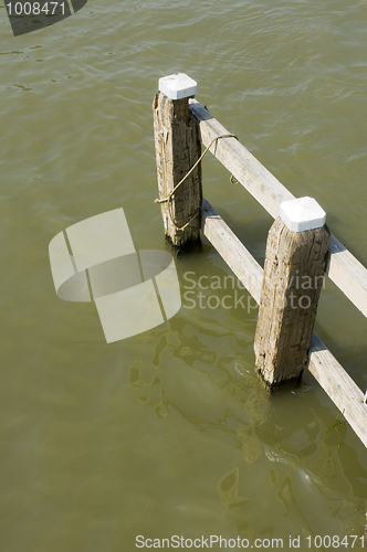 Image of Old pile mooring