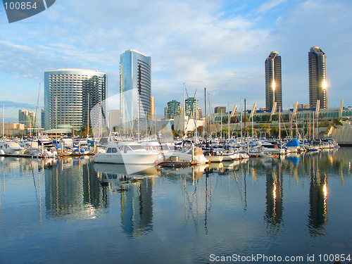 Image of San Diego marina