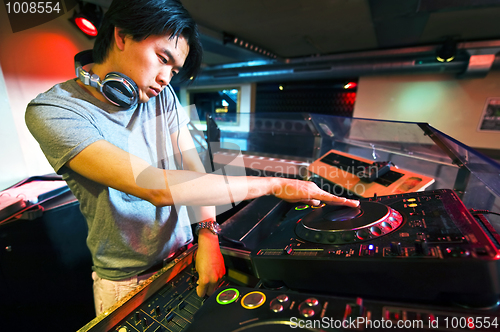 Image of DJ in the Mix