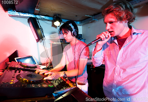 Image of Dj in action