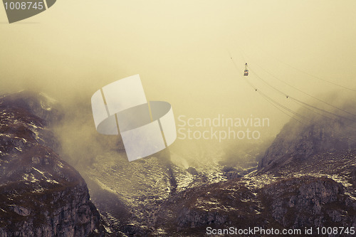 Image of Cable car in Dolomites