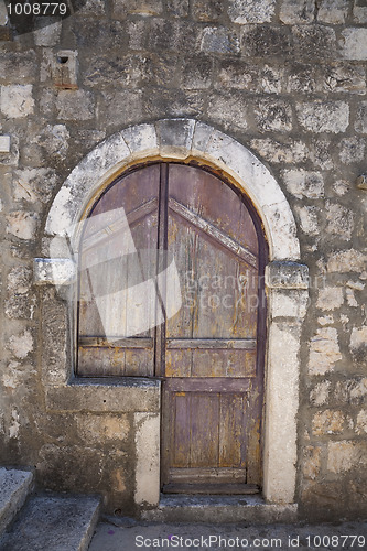 Image of Shuttered entrace Croatia