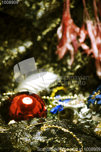 Image of Christmas and New Year decorations   