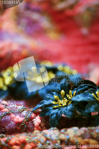 Image of Christmas and New Year decorations  