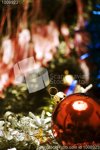 Image of Christmas and New Year decorations  