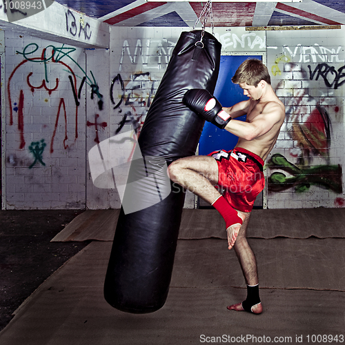 Image of Knee kick