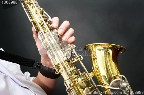 Image of Saxophone details