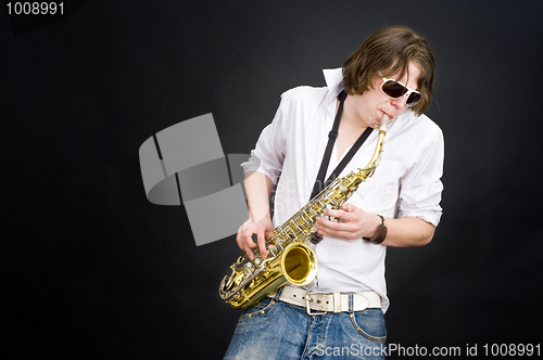 Image of Saxophone player