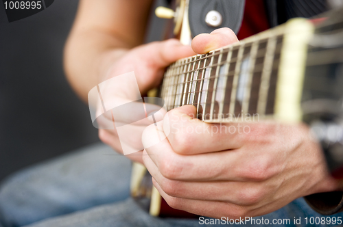 Image of Guitar hands