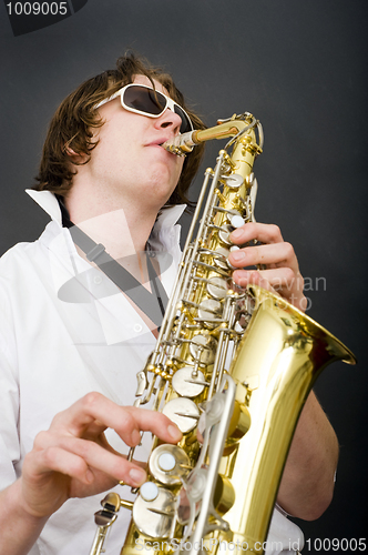 Image of Saxophone player