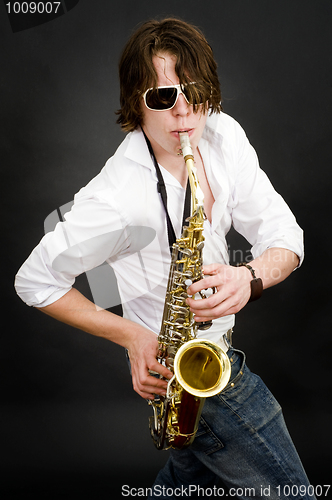 Image of Saxophone player