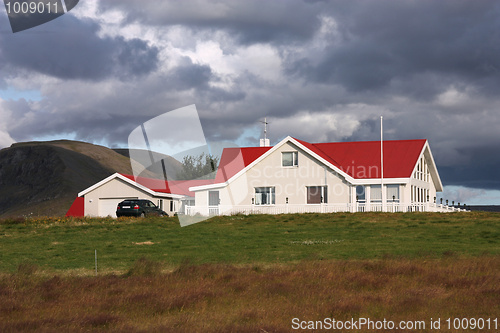 Image of Red roofed house