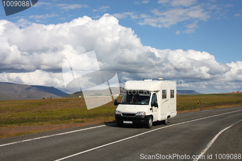 Image of Camper van in Iceland