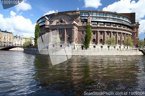 Image of Stockholm parliament