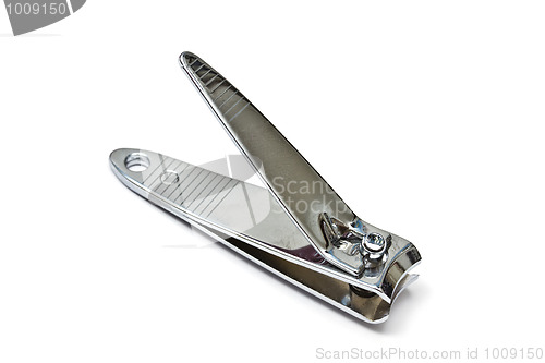 Image of Nail clippers isolated on white