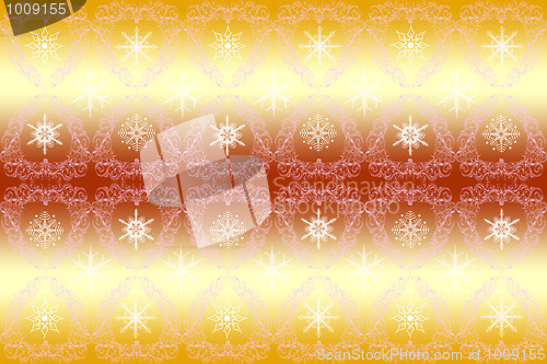 Image of Abstract snowflakes background 