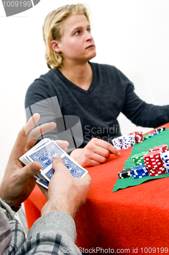 Image of Shuffling Poker Cards