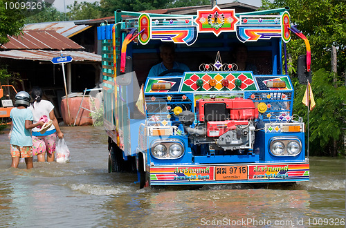 Image of Monsoon flooding in Thailand