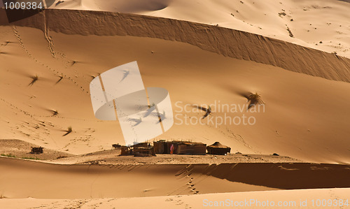 Image of Nomad camp in Sahara