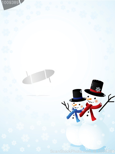 Image of Happy snowmen