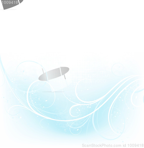 Image of Winter white grunge background