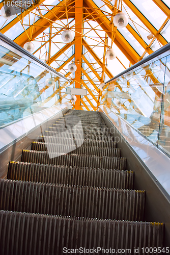 Image of escalator