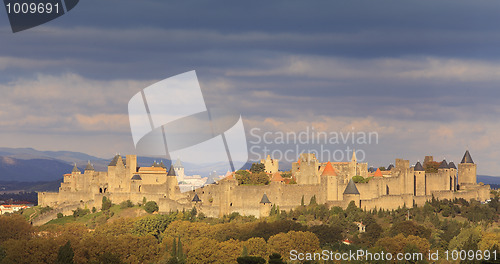 Image of Carcassonne-fortified town