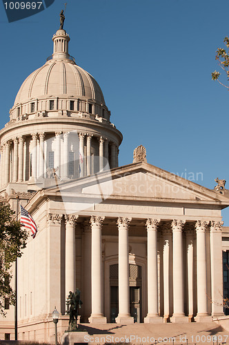 Image of Oklahoma state capitol