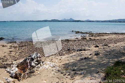Image of Beach with lots of rocks