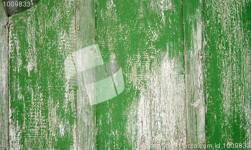 Image of green fence