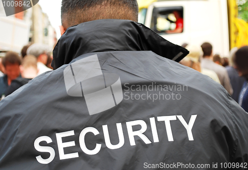 Image of security man