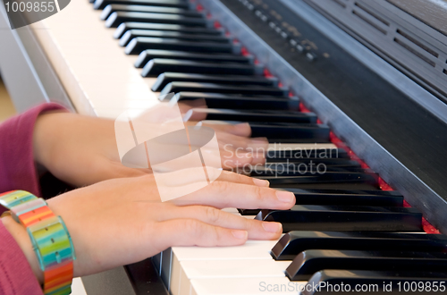 Image of child piano