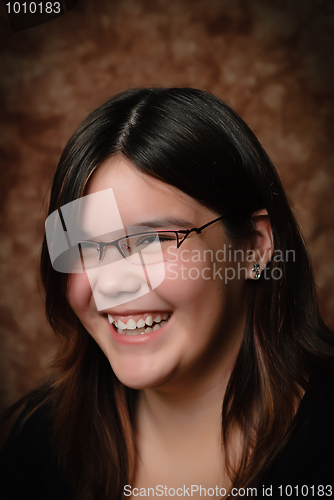 Image of Laughing Girl Portrait